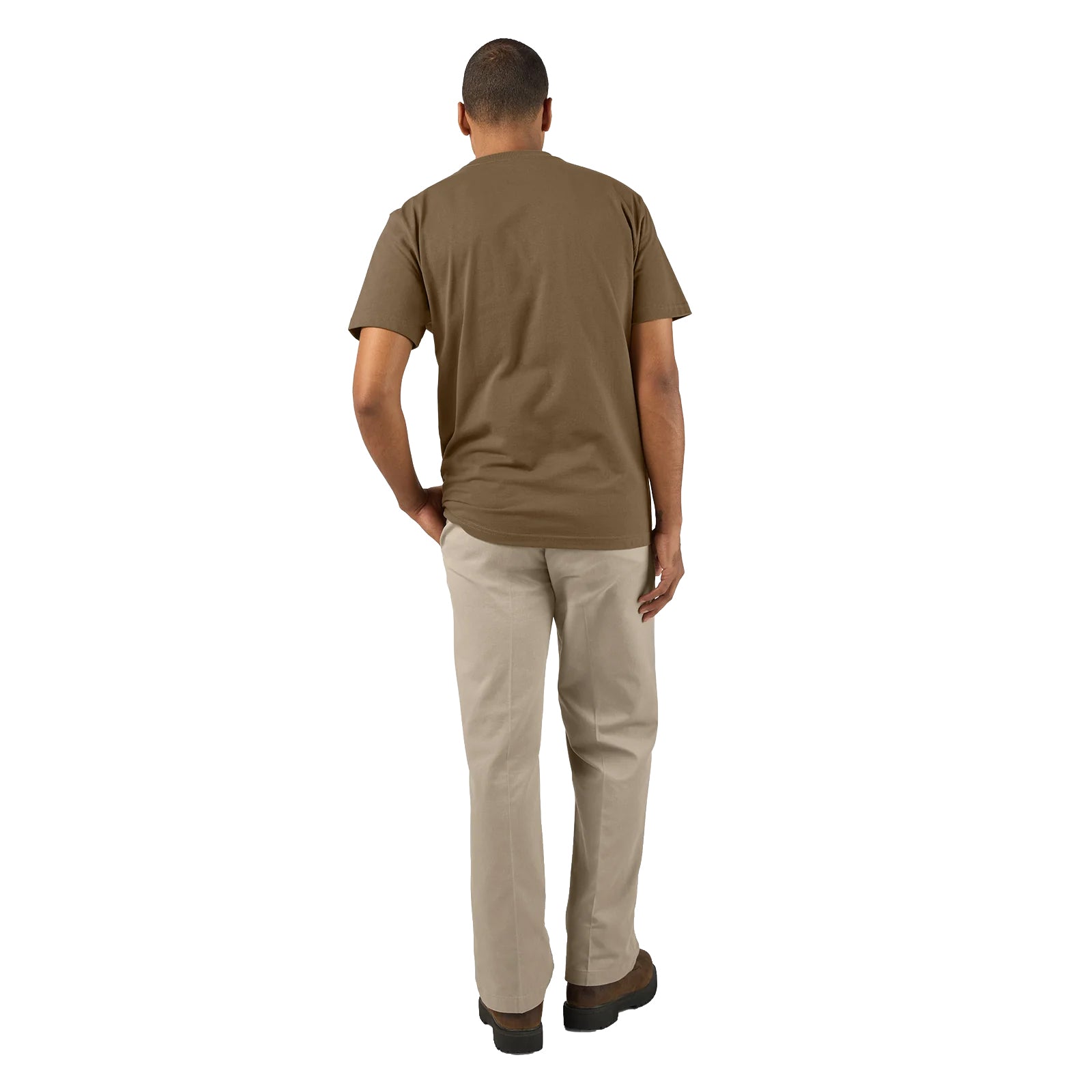 Dickies Heavyweight Short Sleeve Pocket T-Shirt Coyote Brown WS450K92 | Pro Feet