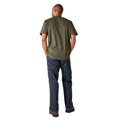Dickies Heavyweight Short Sleeve Pocket T-Shirt Military Green WS450ML | Pro Feet