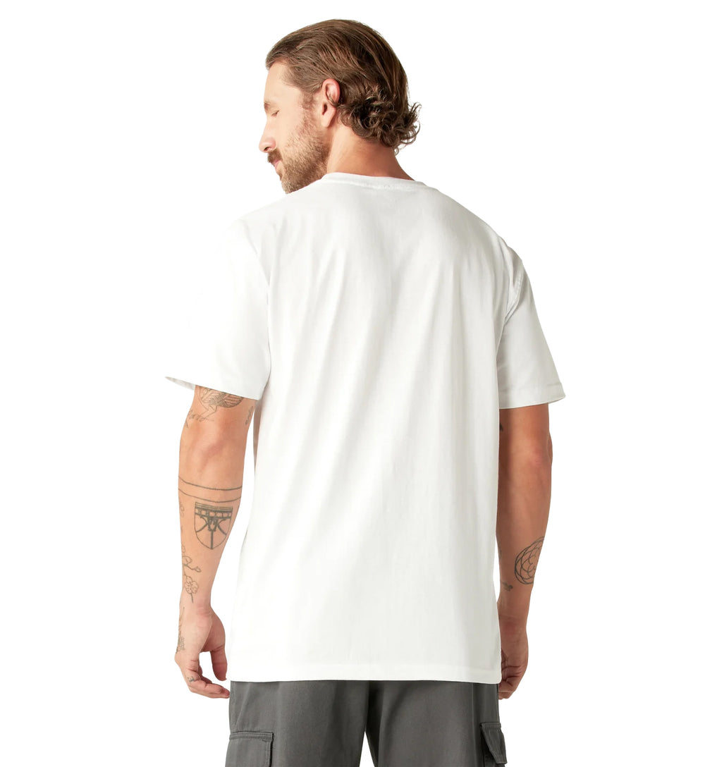 Dickies Heavyweight Short Sleeve Pocket T-Shirt White WS450WH | Pro Feet