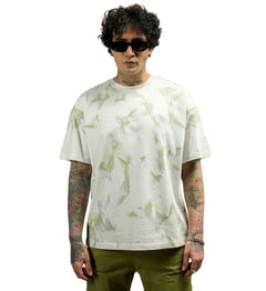 2Y Premium Tie Dye Heavyweight T-Shirt Green Tie-Dye AJ-6375 | Pro Feet
